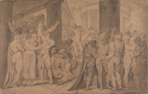 El Cuerpo de Lucrecia Expuesto a los Romanos